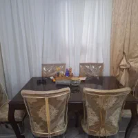 میز نهار خوری تمام چوب