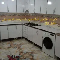 /HiGloss/ سفید براق نجیب کابینت برازنده نوین کد809