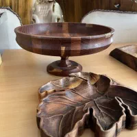 میوه خوری پایه دار چوبی