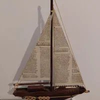دکوری کشتی چوبی