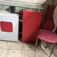 میز تمام ام دی با صندلی