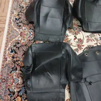 روکش چرم شاهین طرح فابیرکی  و کف پوش نمدی