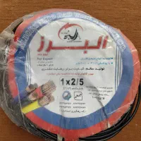 تعدادی سیم افشان برق