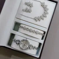 ست بدلیجات جواهری نگیندار مجلسی .کادویی.فروشگاهی