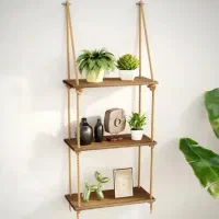 شلف چوبی ۳ طبقه