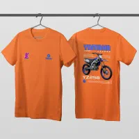 تیشرت پنبه ای نارنجی یاماها YZ250