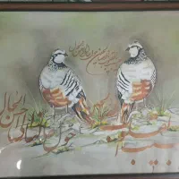 تابلو نقاشی و خط