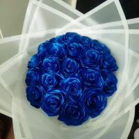 دسته گل رز ربانی