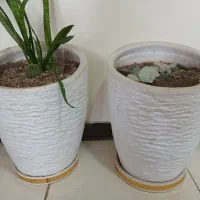 گلدان سفالی بزرگ
