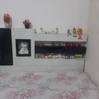 تخت دونفره وخوشخواب،آینه دراور،۴عددتشک سالم بارویه