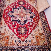 فرش ۶ منری طرح گلیم فانتزی