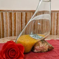 گلدان شیشه ای دکوراتیو خاص
