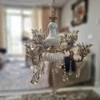 لوستر چهار شاخه مرواریدی