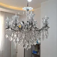 یه جفت لوستر کریستال چک