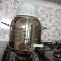 کتری قوری نو خارجی کلا ۲۰ روز استفاده شده(توضیحات)
