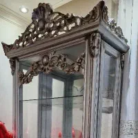 ویترین   طلا کوب نقره ای