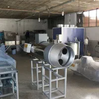 بخاری صنعتی هیتر موشکی جت فندار گازی 110 مرغداری