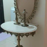 آینه شمعدان برنج سنگین