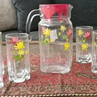 پارچه و لیوان پاشا باغچه مدل لونا