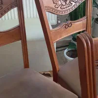 ۵ عدد صندلی چوبی اصل