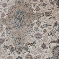 یه جفت فرش ۶ متری بوم کرم ماشینی اک مناسب جهیزیه