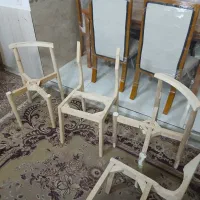 کلاف خام میز ناهار خوری ۴نفره