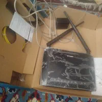 مودم متصل به تلفن منزل