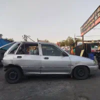 پراید111 تصادفی. نقره‌ای