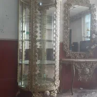ویترین ومیزتلویزیون وآینه