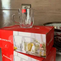 لیوان خارجی کاملا نو کارتون دار بسته ۶عددی ۱/۵۰۰