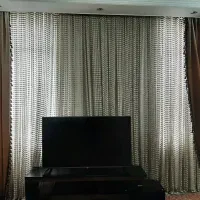 پرده دانتل گل ۴پر