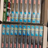 ۱۹ عدد نوار کاست خام آکبند