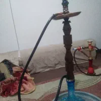 قلیان دوسیب چوب گردو