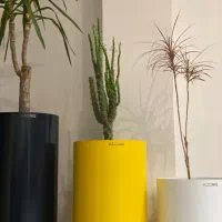 فلاورباکس گلدان فلزی گالوانیزه استیل المینیوم