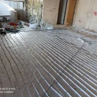 لوله کشی گرمایش از کف سرد و گرم فاضلاب