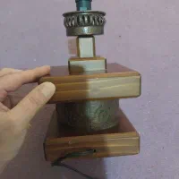 چراغ خواب با چوب خوب و دکمه تنظیم نور