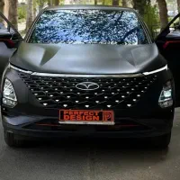 نصب شیشه دودی جلو وکتور سقف
