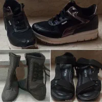 سه جفت کفش ( ورزشی، تابستانه، بوت)