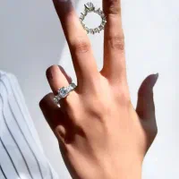 انواع تکتاش نقره مناسب هر سلیقه از شاهکار