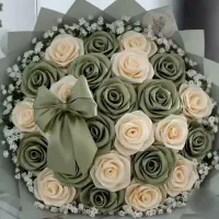دسته گل جاویدان ، جا کلیدی و گلسر پینترستی