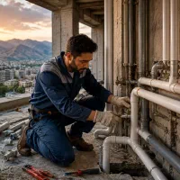 تعمیرات انواع کولرآبی،لوله وشیرالات