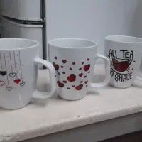 ۳ عدد ماگ چینی