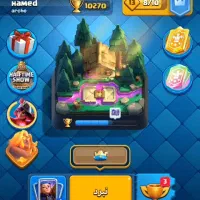 اکانت کلش رویال فروشی لول ۵۵ با ۱۰۳۰۰ کاپ