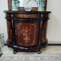 آینه و کنسول معرق کاری ۳ درب