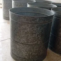 سطل حبوبات و.. استند پاتیل گالوانیزه