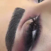 گریم‌ ویژه عروس.فیبروزصورت ایرانشهر