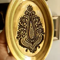 دیوارکوب قلم زنی (سینی روسی)