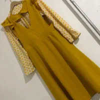 دامن ساسبندی و لباسش