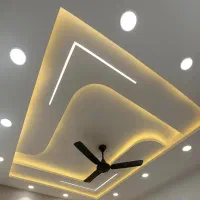 کنافکاری و سقف کاذب ولاین نوری