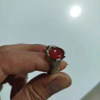 انگشتر عقیق نقره
